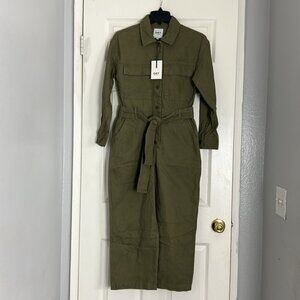 OAT‎ NEW YORK BUTTON DOWN JUMPSUIT